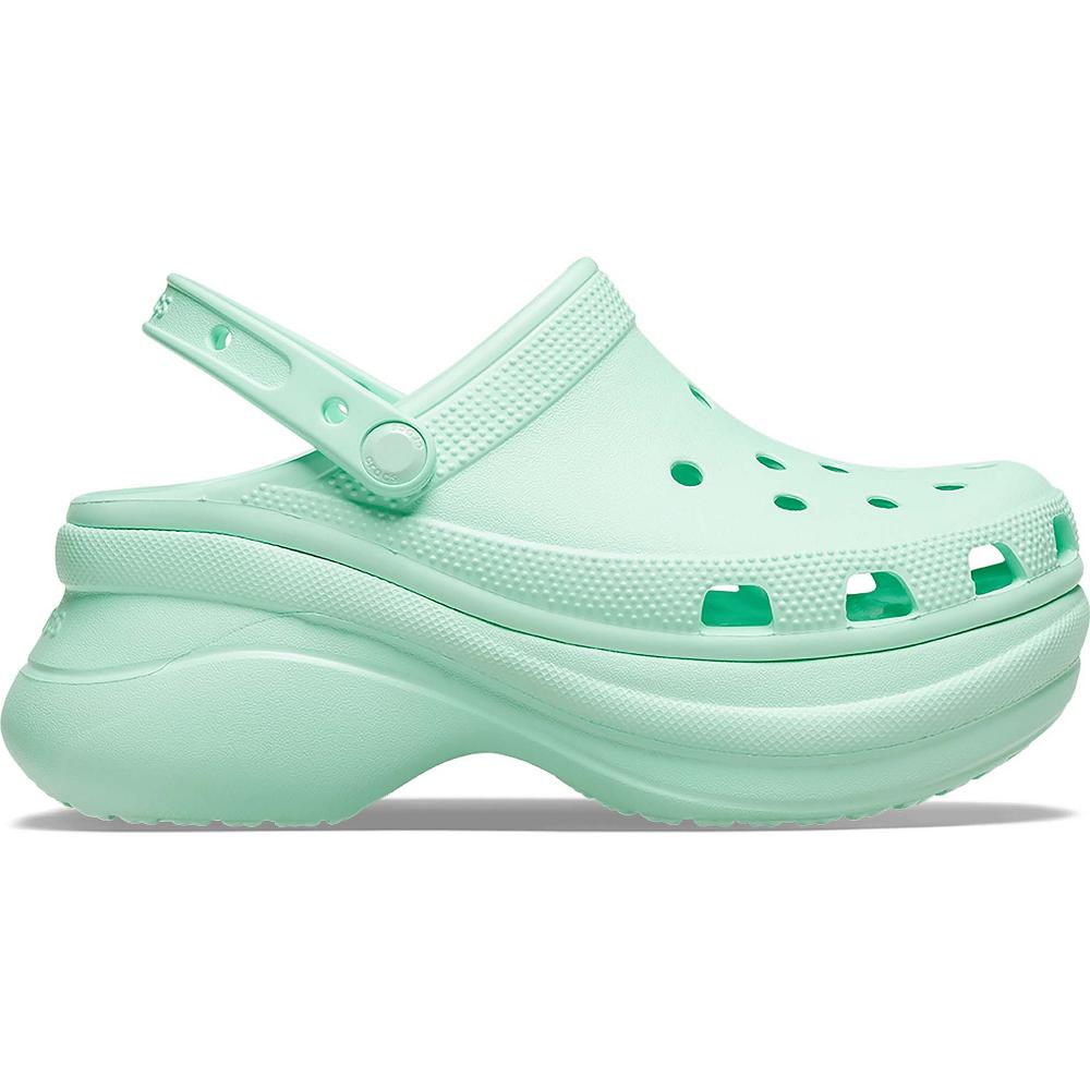 Mint Women's Crocs Classic Bae Clog Wedges | NZ 0636SGLO